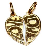 Pendant Cuori divisibili in Yellow Gold CUORE DIV P D/Z 2.50 G
